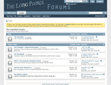 Tablet Screenshot of forums.longpatrolclub.com